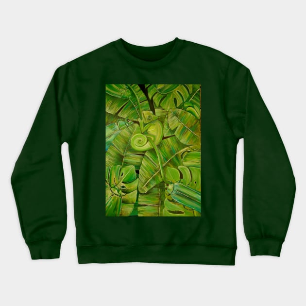 Tropic Crewneck Sweatshirt by msmart